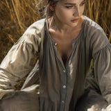 This pale green sheath dress is perfect for a date night!