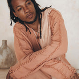 Sandal Wood Colour Long Sleeve Sweatshirts for Men by AYA Sacred Wear