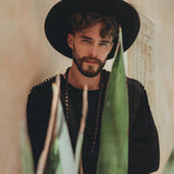 Black Long Sleeve Sweatshirt for Men by AYA Sacred Wear