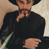 Black Long Sleeve Sweatshirt for Men by AYA Sacred Wear