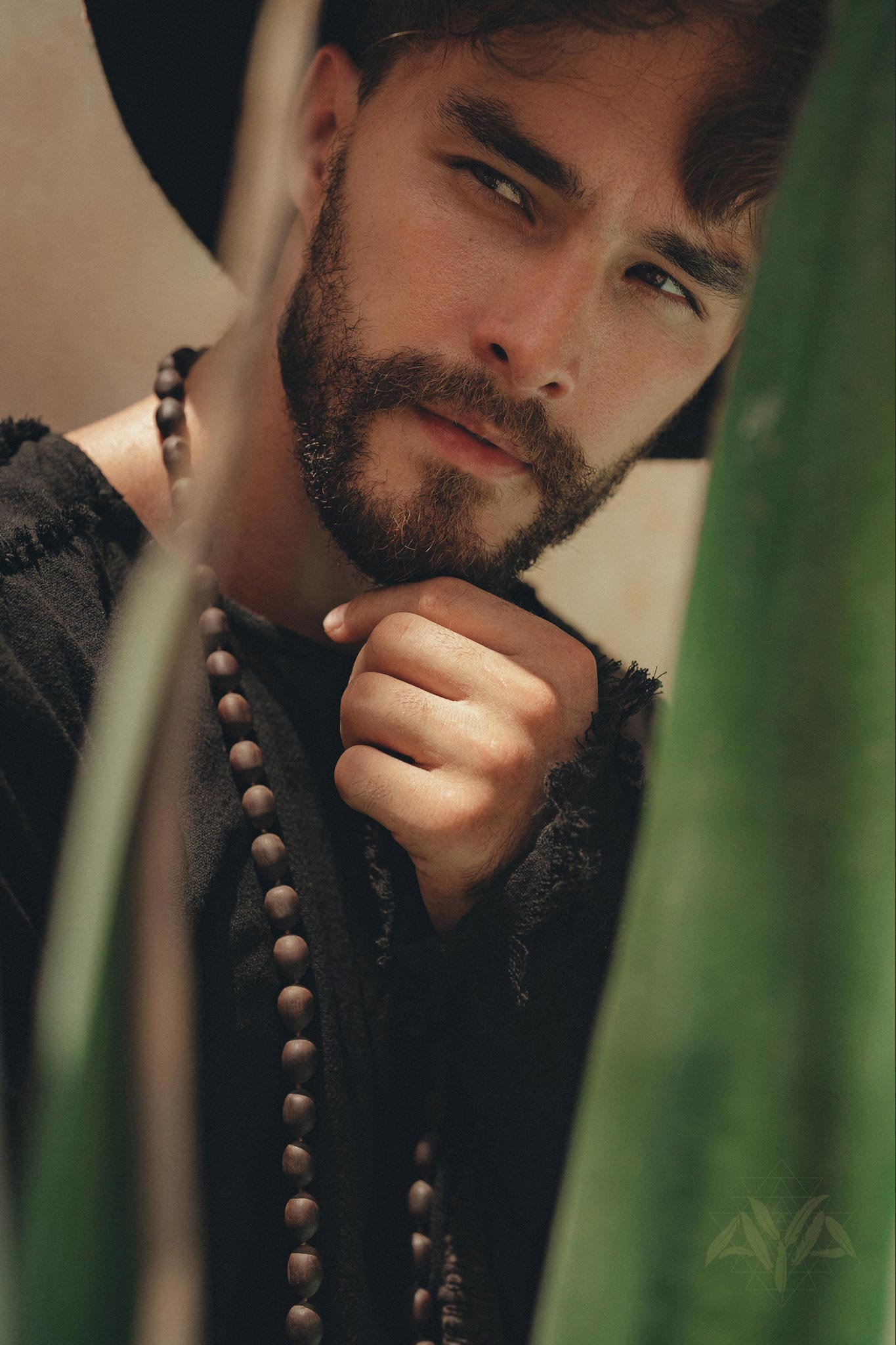 Black Long Sleeve Sweatshirt for Men by AYA Sacred Wear