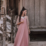 Bamboo Boho Kimono Cover-up, Bridal Cape, Poncho Robe - AYA Sacred Wear