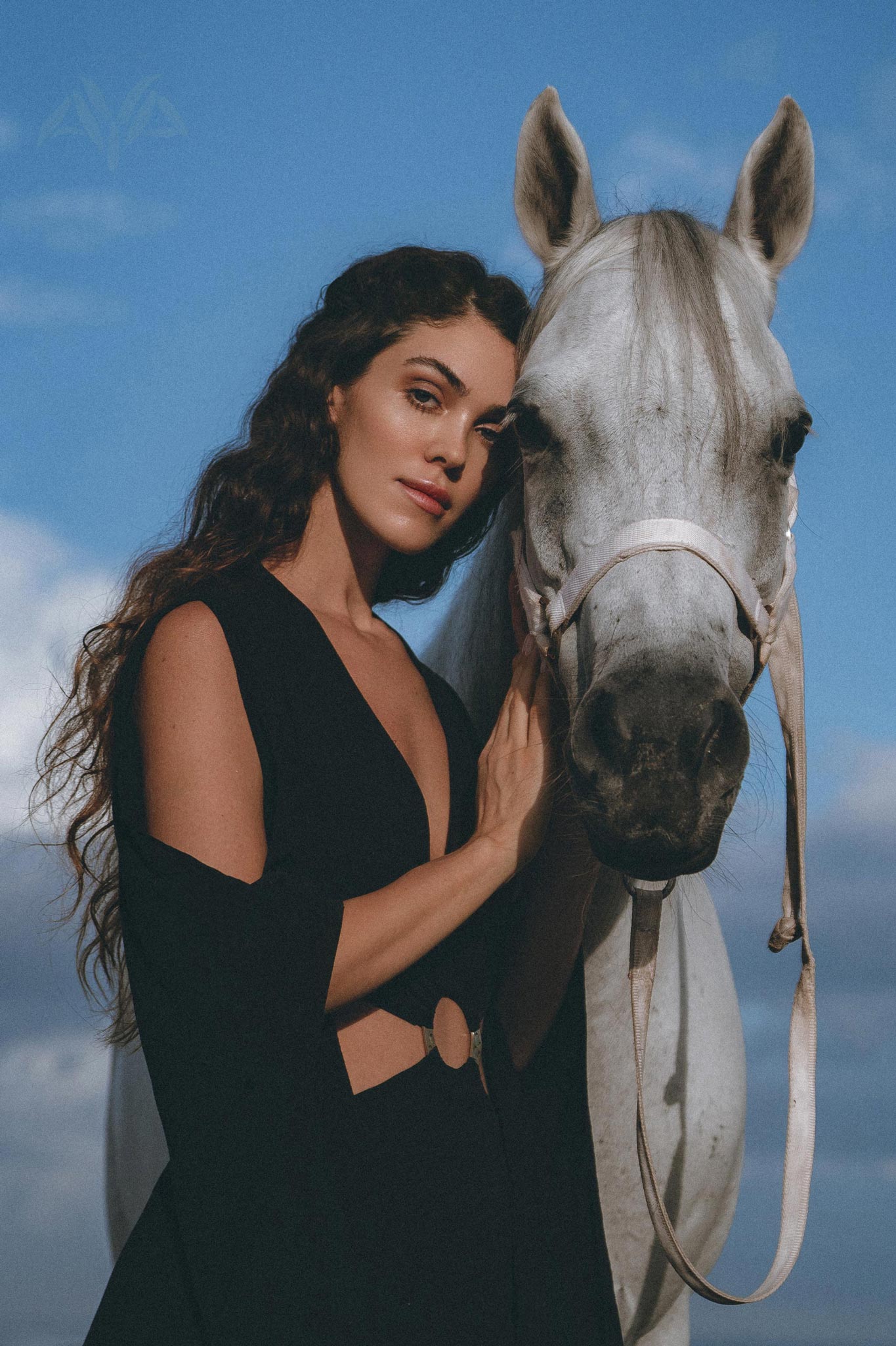 Black Organic Wedding Boho Dress for Women • Goddess Dress by AYA Sacred Wear