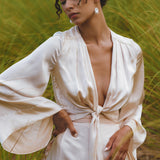 Stylish Ombre Kimono Blouse - A must-have boho goddess top for your trendy wardrobe.