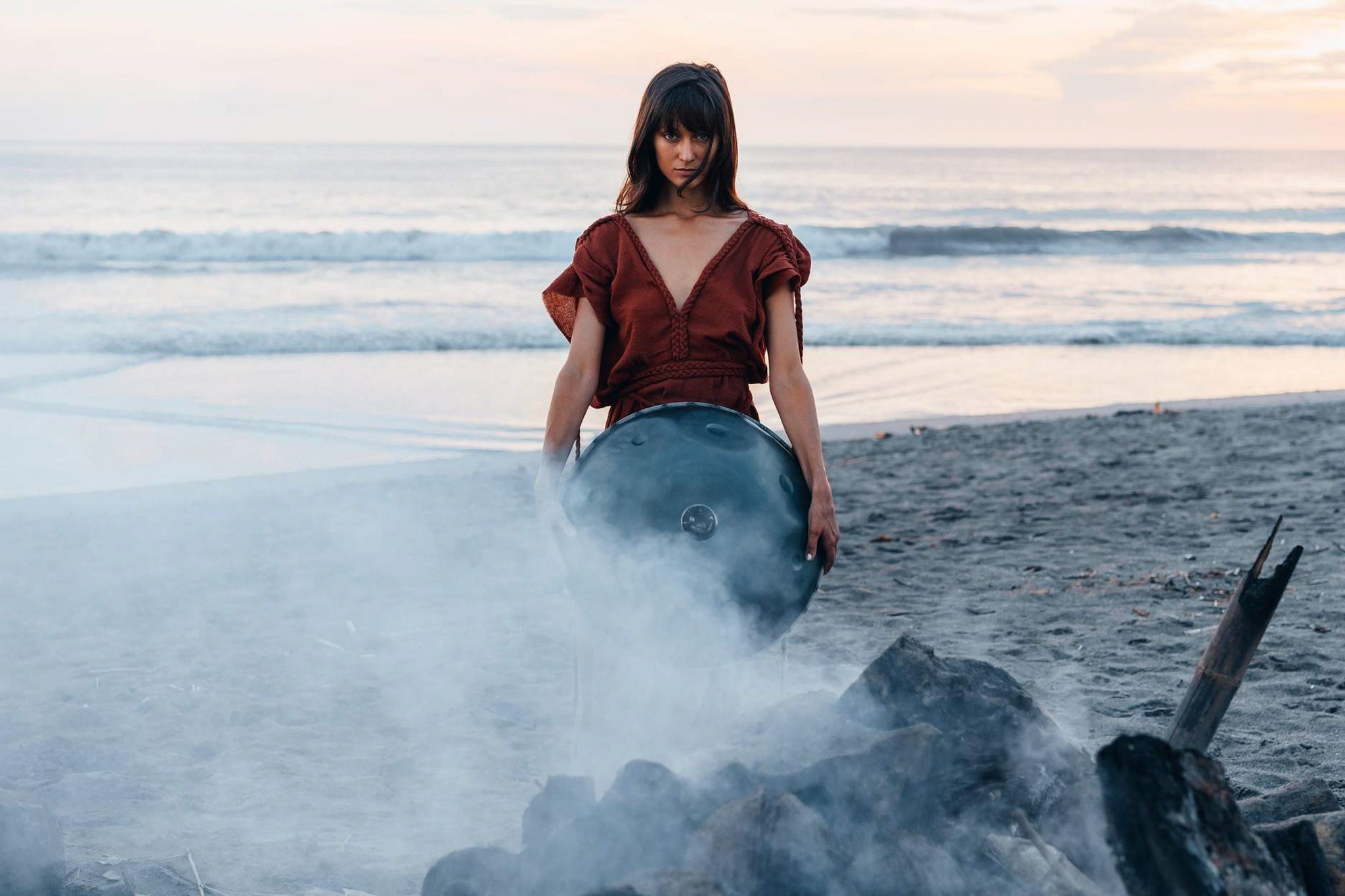 Terracotta Nomad Spirit Dress  (Adjustable size, multiway dress) - AYA Sacred Wear