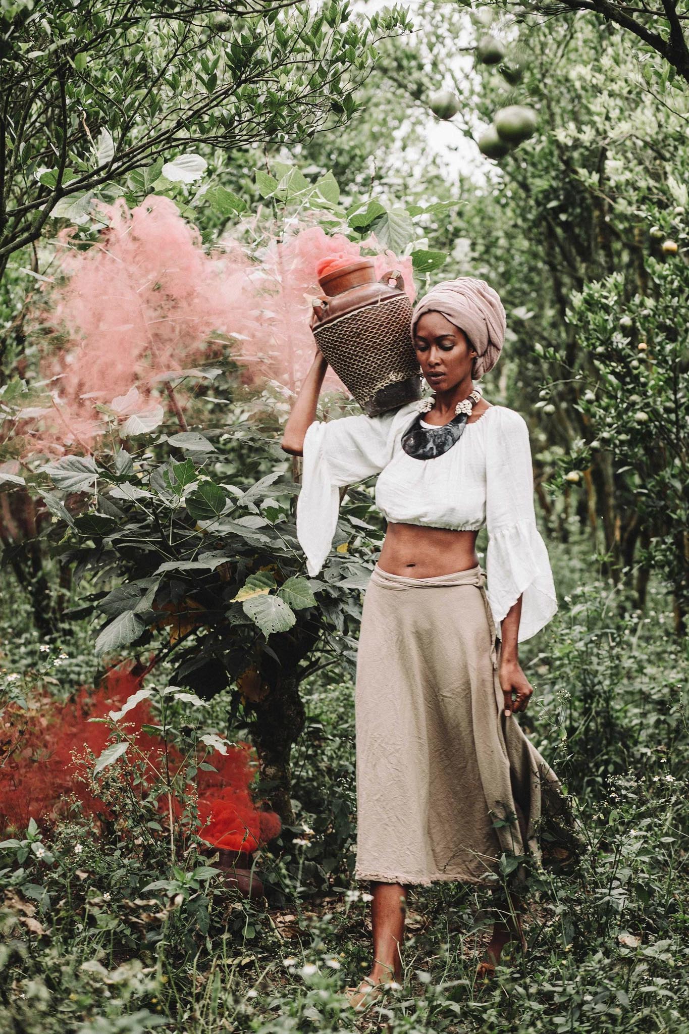 Wrap Gypsy Maxi Skirt - AYA Sacred Wear