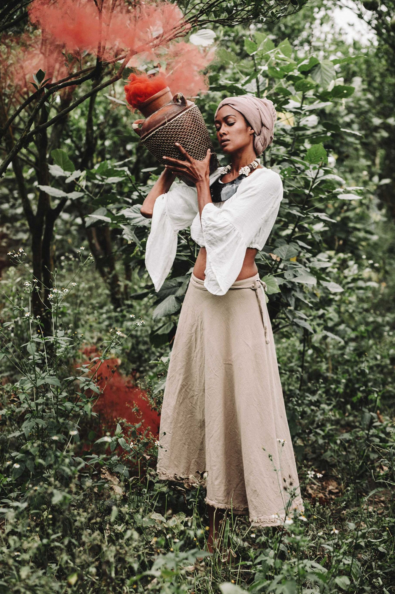 Wrap Gypsy Maxi Skirt - AYA Sacred Wear