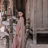 Bamboo Net Boho Kimono Cover - up - AYA SW IDR