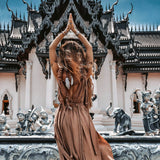 Beige Nomad Spirit Dress (Adjustable size, multiway dress) - AYA SW IDR