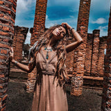 Beige Nomad Spirit Dress (Adjustable size, multiway dress) - AYA SW IDR