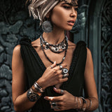 Black Nomad Spirit Dress (Adjustable size, multiway dress) - AYA SW IDR