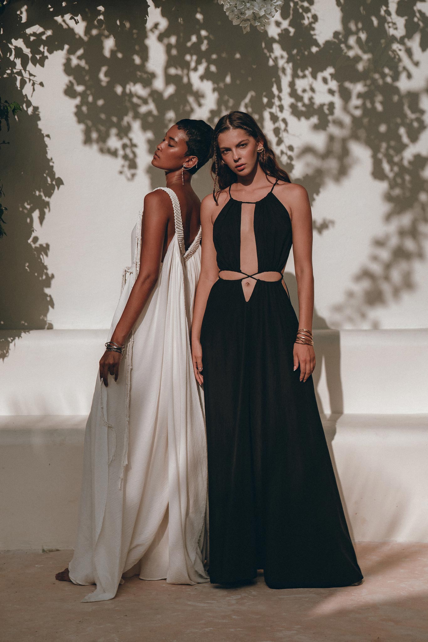 Black Prom Handmade Dress • Boho Dress for Women • Boho Bridesmaid Dress - AYA SW IDR