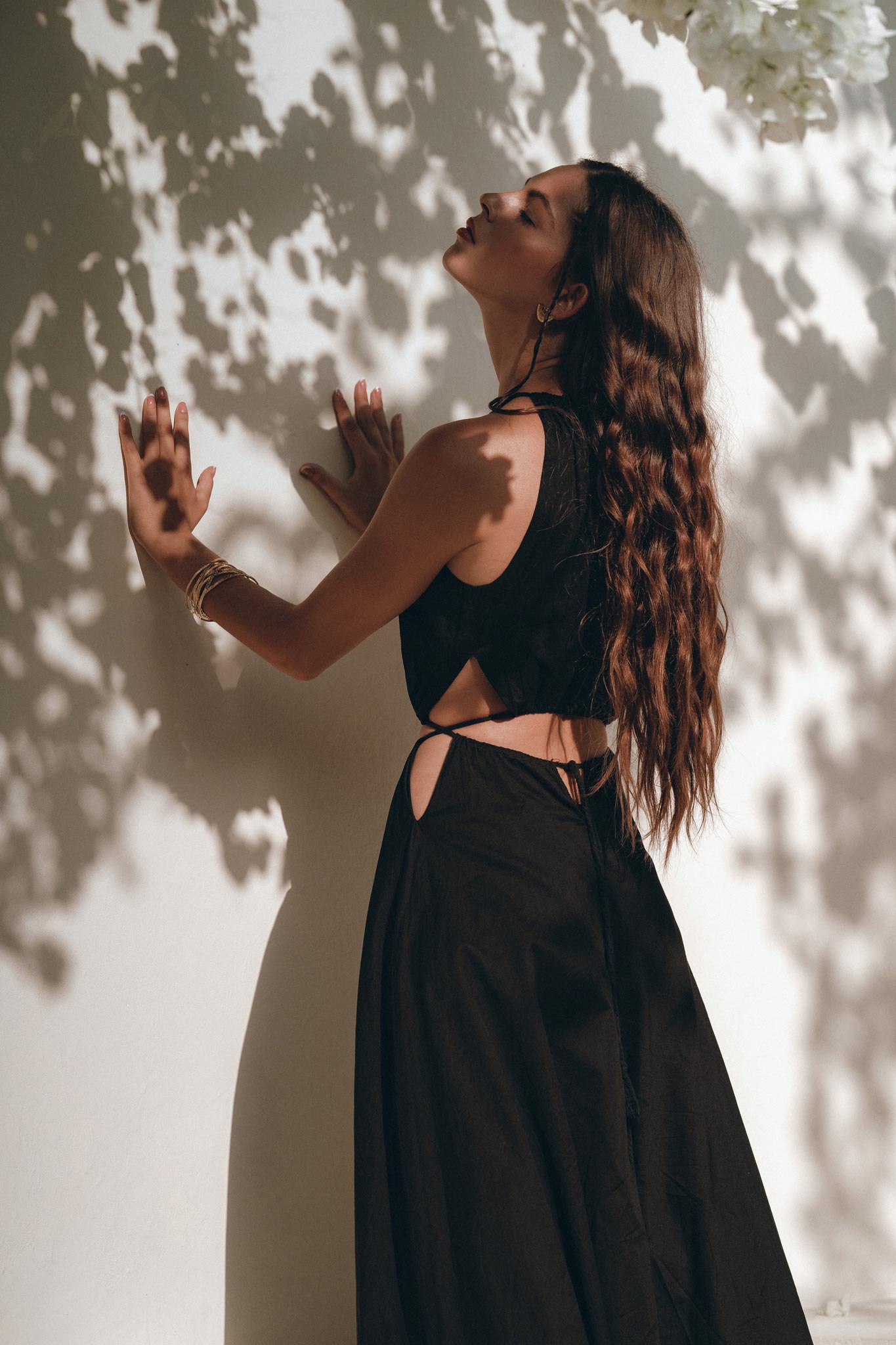 Black Prom Handmade Dress • Boho Dress for Women • Boho Bridesmaid Dress - AYA SW IDR