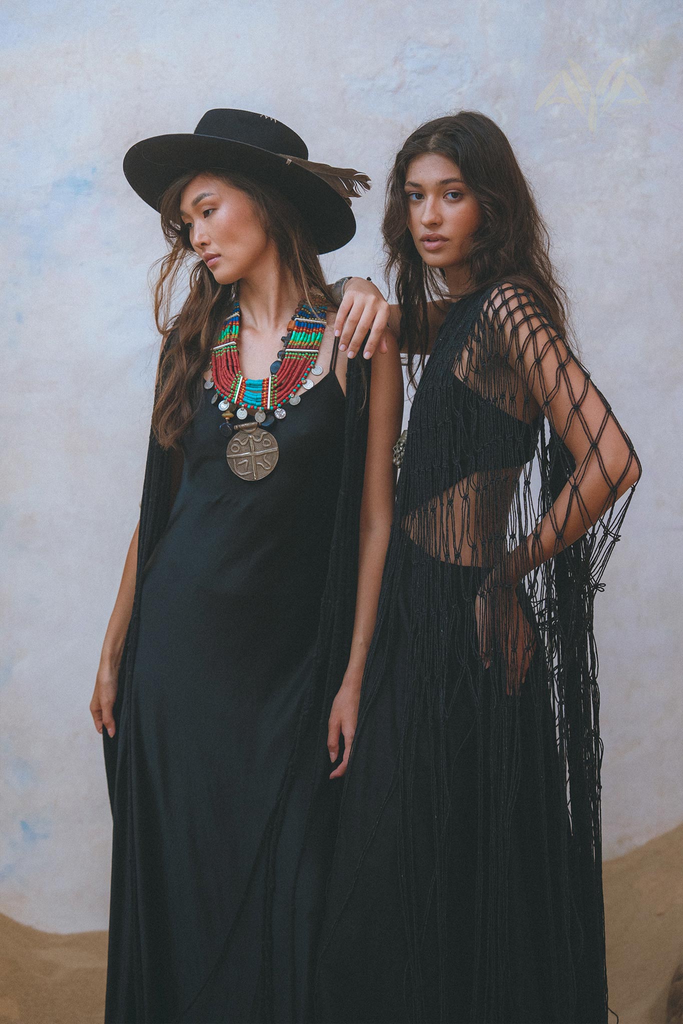 Black Summer Cover Up • One Shoulder Tropical Cover Up Gown • Bikini Cover up Women - AYA SW IDR