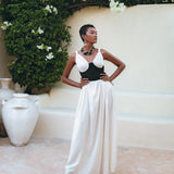 Under Bust Corset for Women, Boho Clothing Women, Bridal Corset Top - AYA Sacred Wear