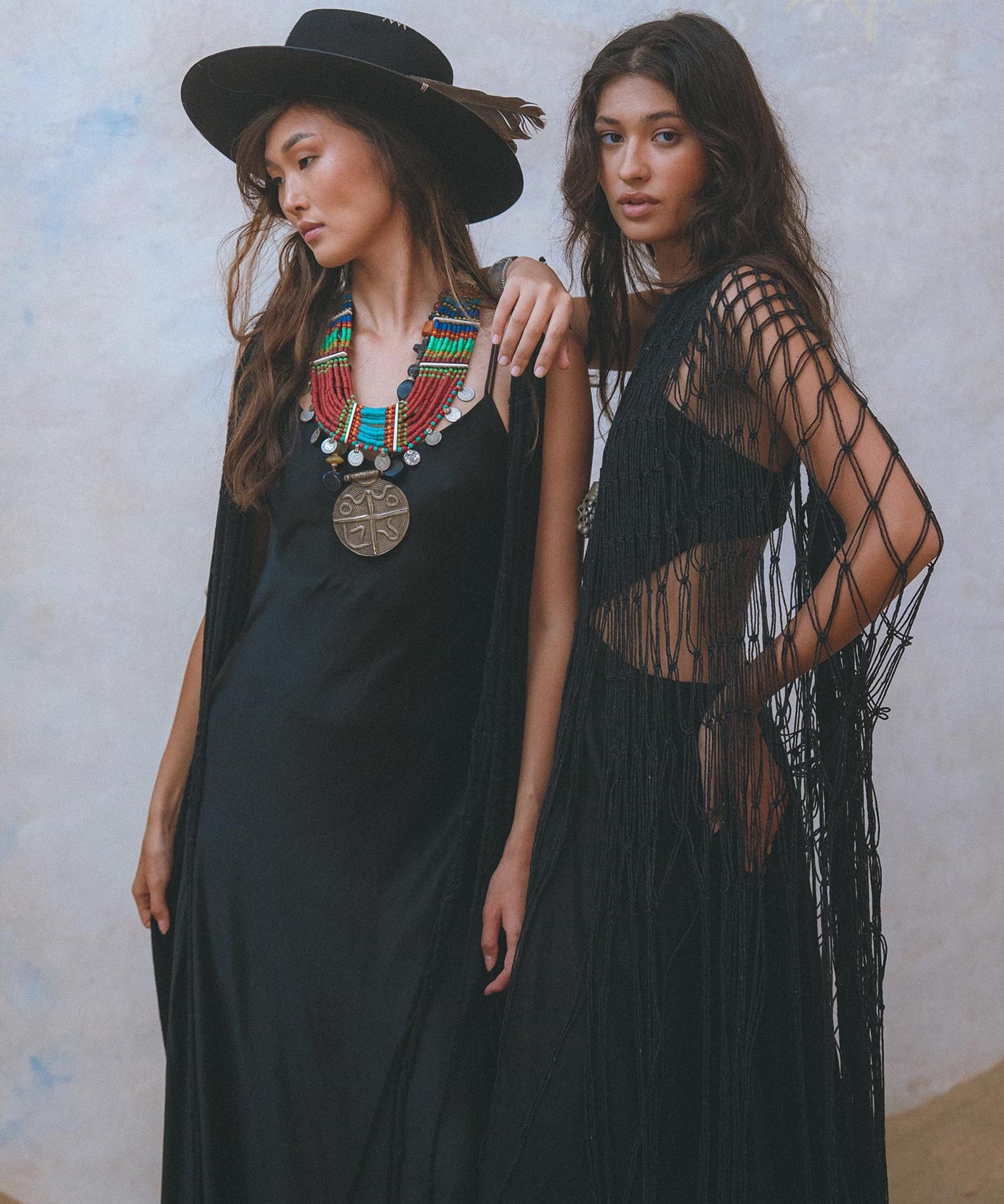 Summer fashion made easy with Aya Sacred Wear's Black Summer Cover Up. 
