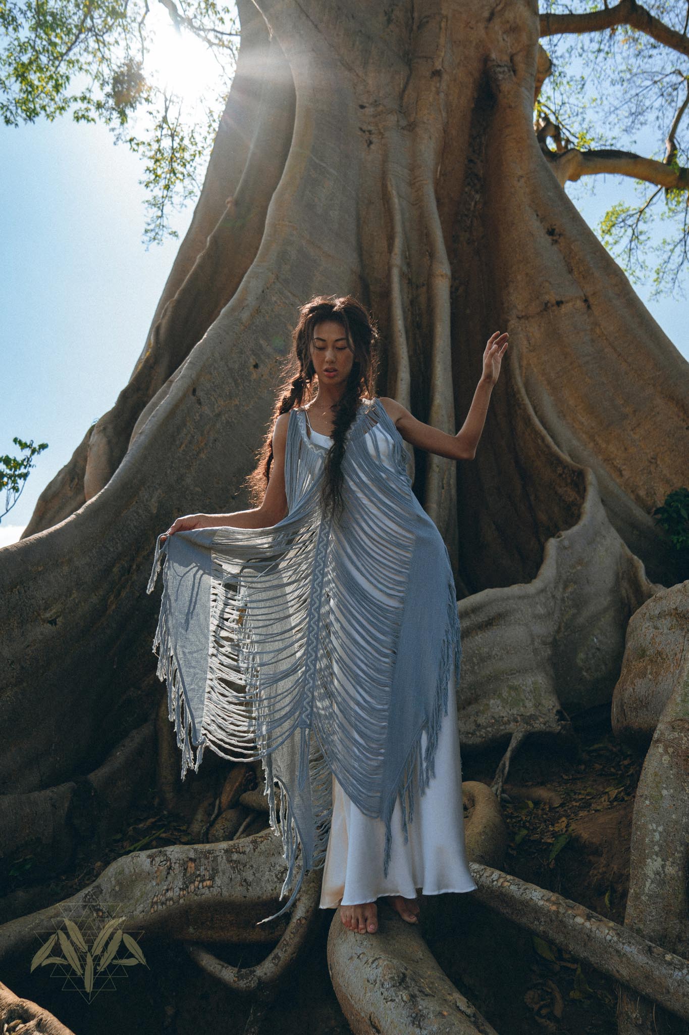 Bohemian Dress • Boho Handwoven and Hand - Loomed Dress - AYA SW IDR