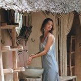 Bohemian Dress • Boho Handwoven and Hand - Loomed Dress - AYA SW IDR