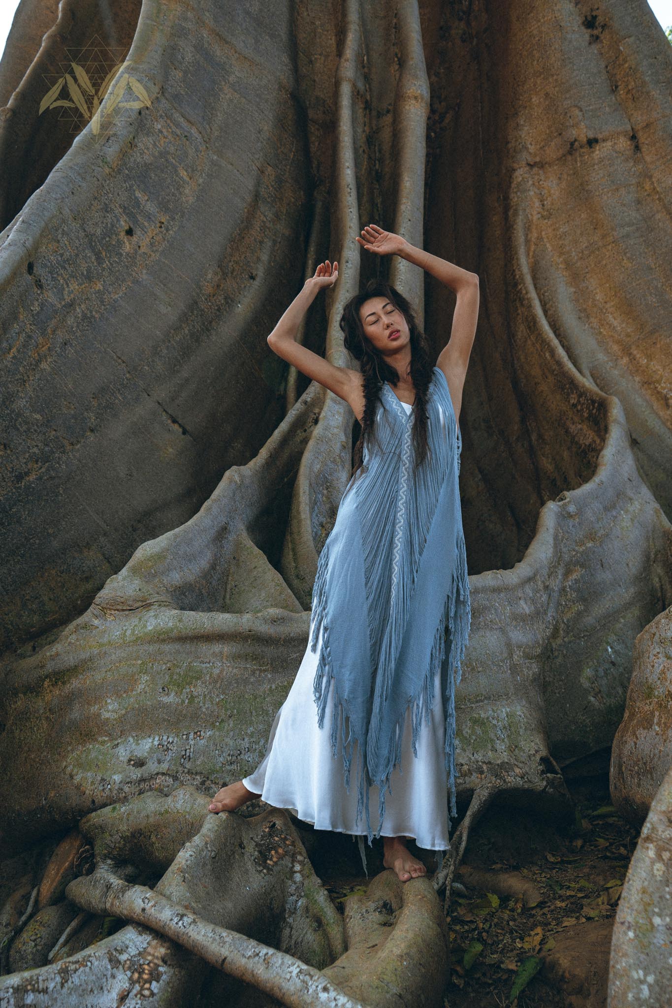 Bohemian Dress • Boho Handwoven and Hand - Loomed Dress - AYA SW IDR