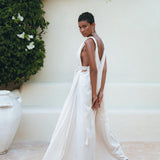 Boho Beach Macrame Wedding Dress • Off - White Multiway Bohemian Dress - AYA SW IDR
