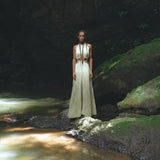 Boho Bridesmaid Dress for Women • Open Back Sides Belly Dress - AYA SW IDR