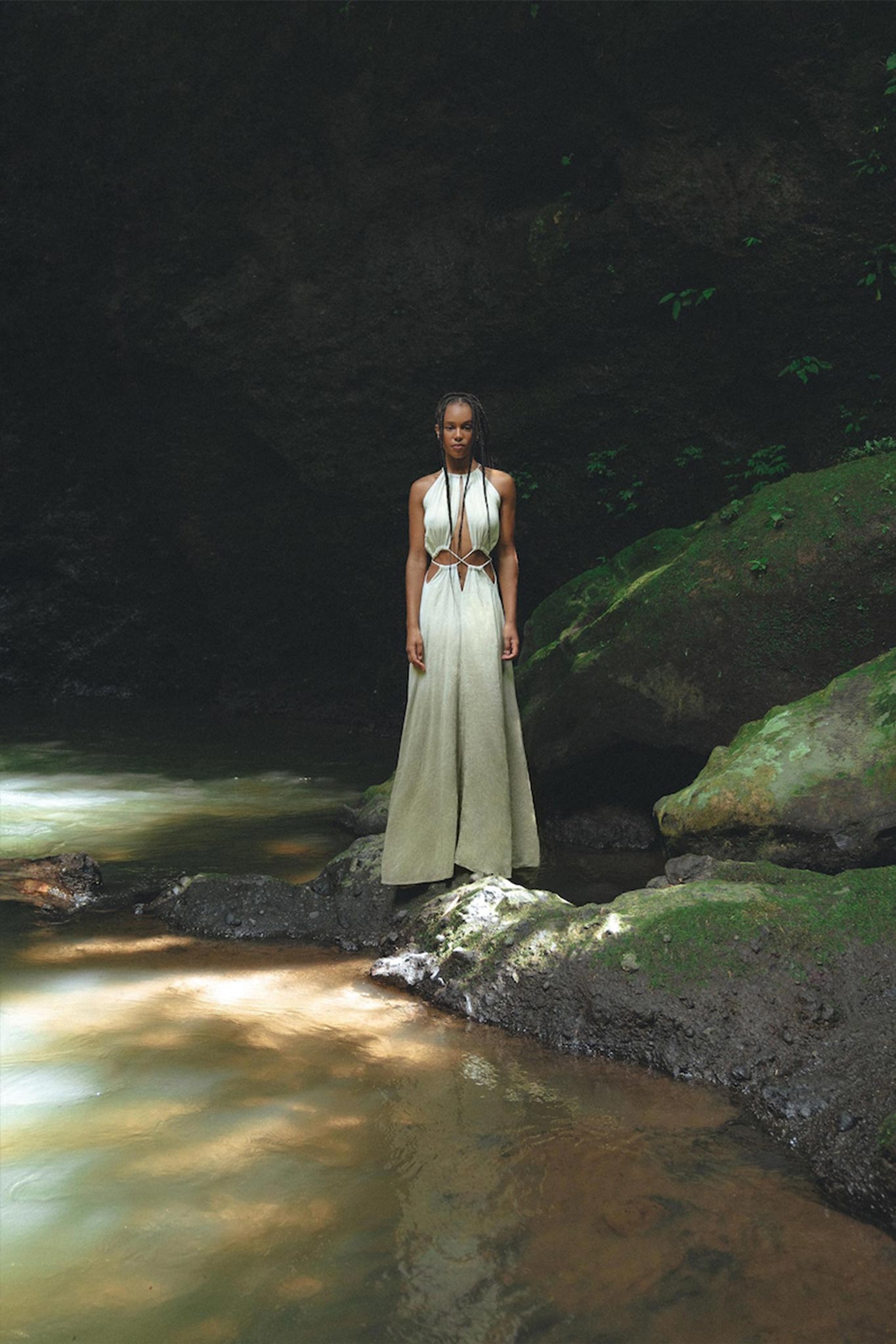 Boho Bridesmaid Dress for Women • Open Back Sides Belly Dress - AYA SW IDR