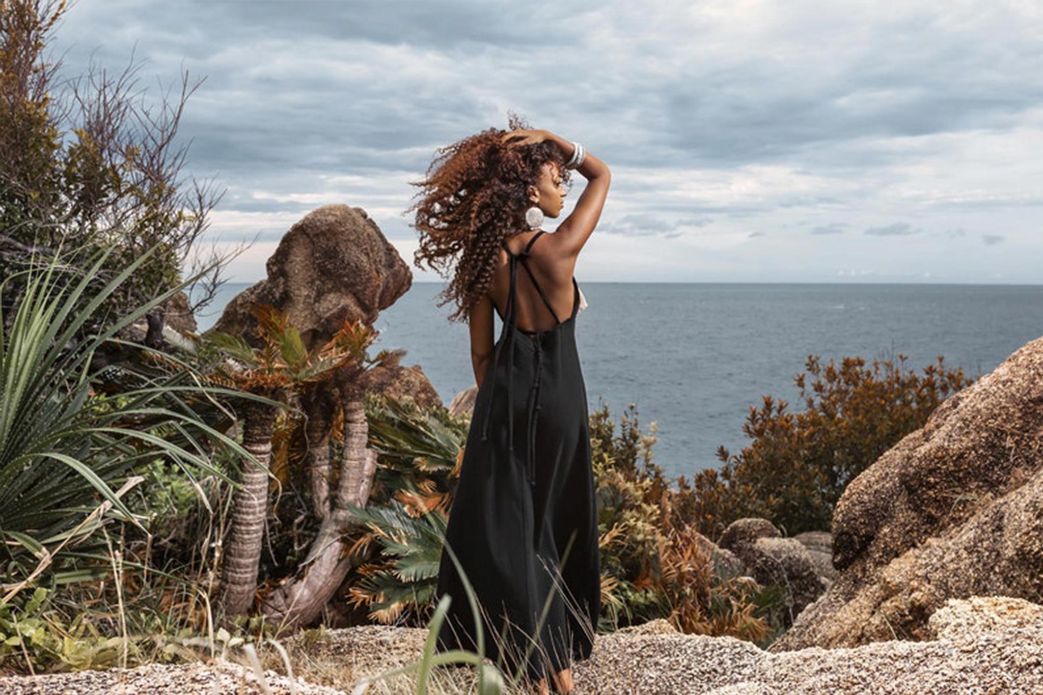 Boho Dress • Organic Bohemian Dress • Sleeveless Party Dress • Prom Dress - AYA SW IDR