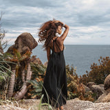 Boho Dress • Organic Bohemian Dress • Sleeveless Party Dress • Prom Dress - AYA SW IDR