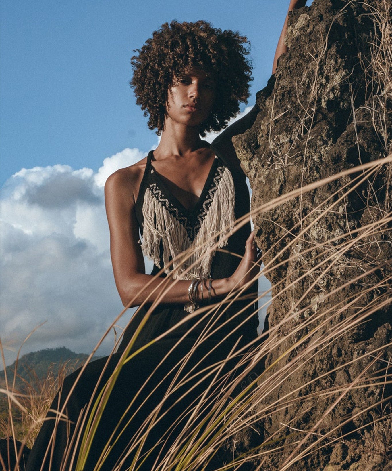 Boho Dress • Organic Bohemian Dress • Sleeveless Party Dress • Prom Dress - AYA SW IDR