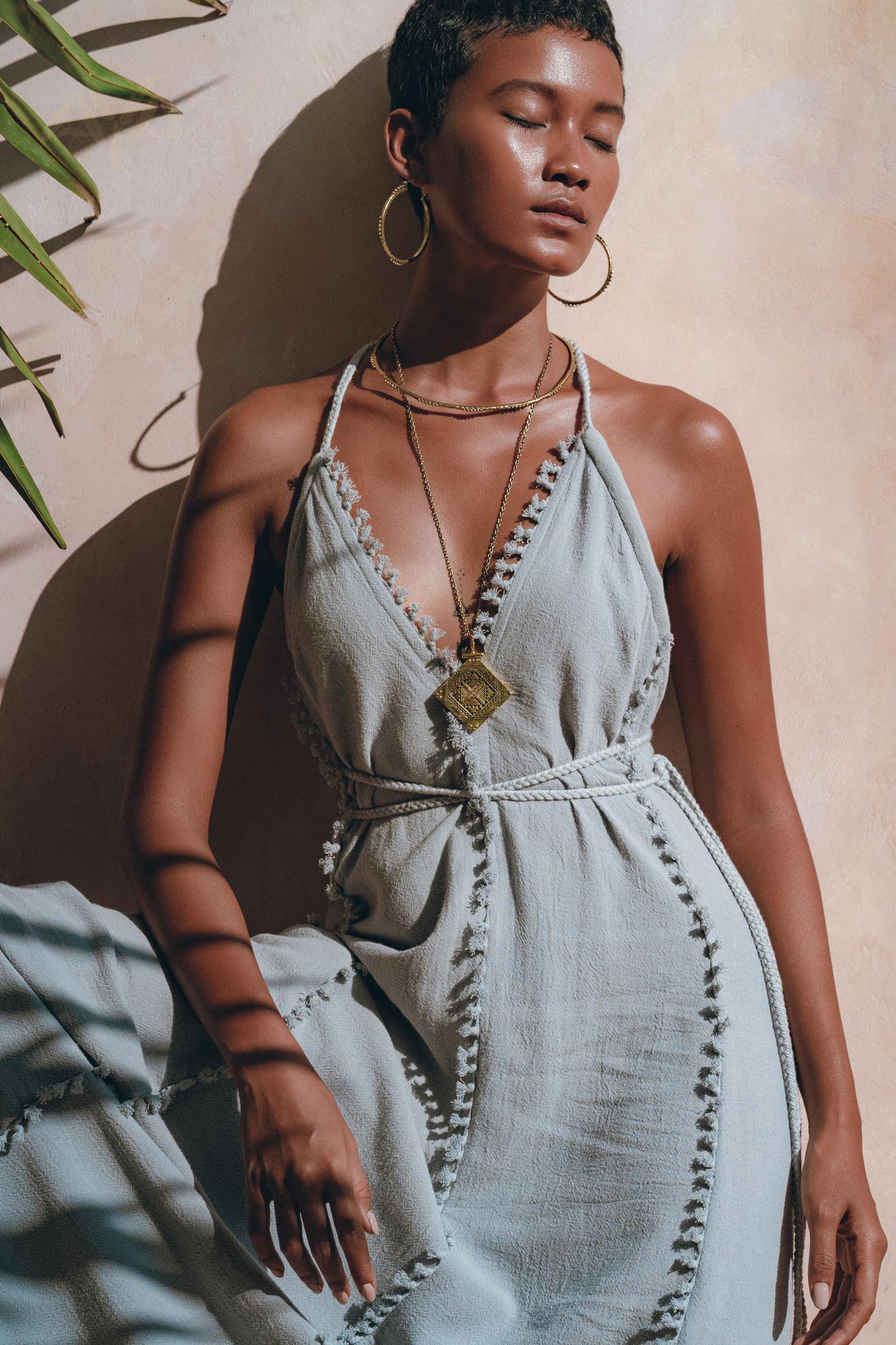 Boho Goddess Dress • Bohemian Prom Women Dress • Open Back Dress - AYA SW IDR
