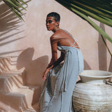 Boho Goddess Dress • Bohemian Prom Women Dress • Open Back Dress - AYA SW IDR