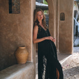 Boho Handwoven and Hand-Loomed Dress • Tribal Raw Cotton Cover-up - AYA SW IDR