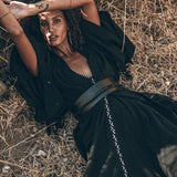 Boho Kimono Cover Up • Wide Sleeve Cardigan Mantle • Cape for Women - AYA SW IDR
