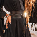 Boho Kimono Cover Up • Wide Sleeve Cardigan Mantle • Cape for Women - AYA SW IDR