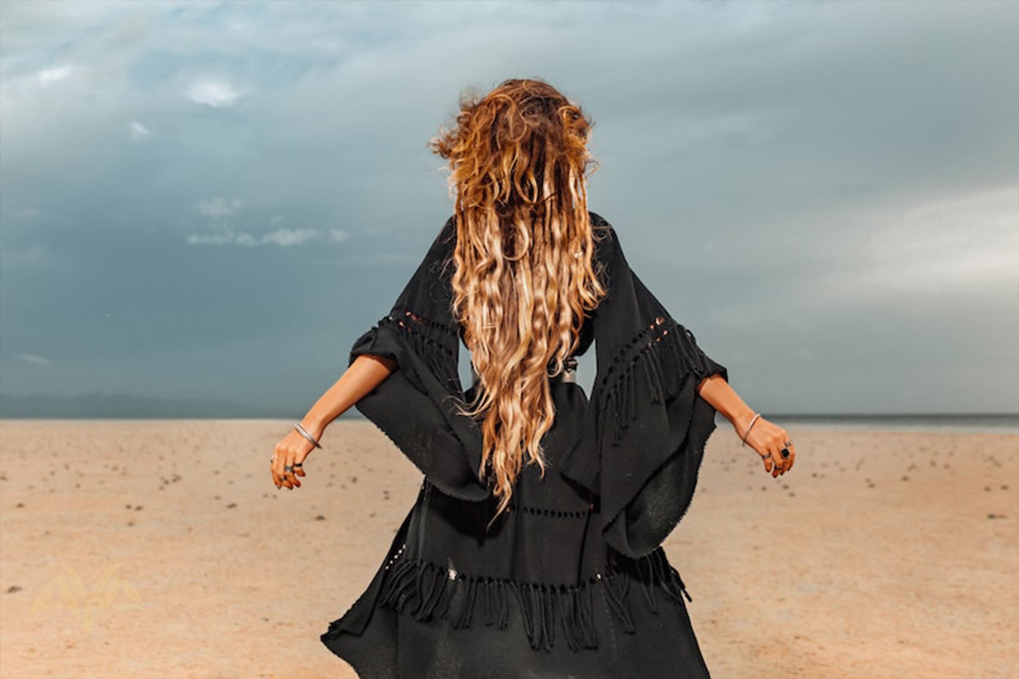 Boho Kimono Cover Up • Wide Sleeve Cardigan Mantle • Cape for Women - AYA SW IDR