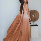Boho Macrame Bridesmaid Dress • Dusty Pink Multiway Dress • Goddess Dress - AYA SW IDR