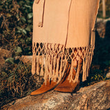 Boho Maxi Skirt • Long Cotton Skirt • Bohemian Skirt • Goddess Skirt - AYA SW IDR