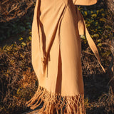 Boho Maxi Skirt • Long Cotton Skirt • Bohemian Skirt • Goddess Skirt - AYA SW IDR