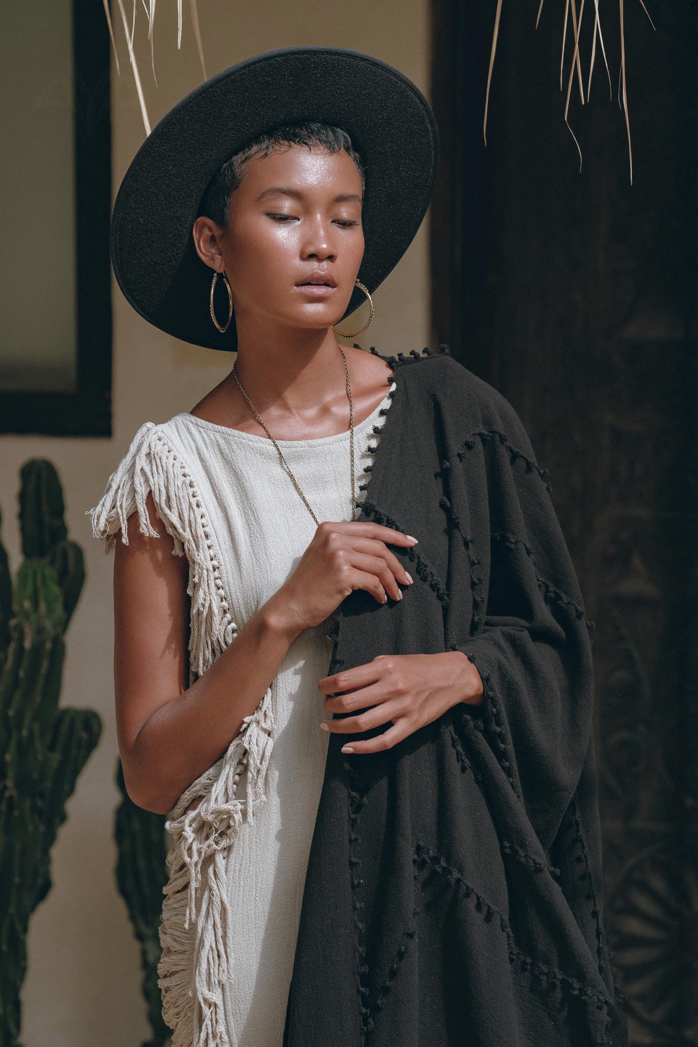 Boho Open Sides Dress • Light Olive Dress • Ladders Sides Mini Dress - AYA SW IDR