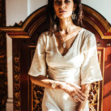 Boho Simple Wedding Dress "Cristal de Floresta" - AYA SW IDR