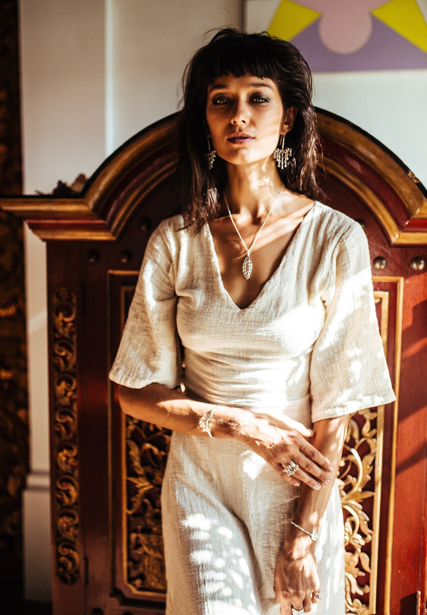 Boho Simple Wedding Dress "Cristal de Floresta" - AYA SW IDR