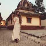 Boho Simple Wedding Dress "Cristal de Floresta" - AYA SW IDR