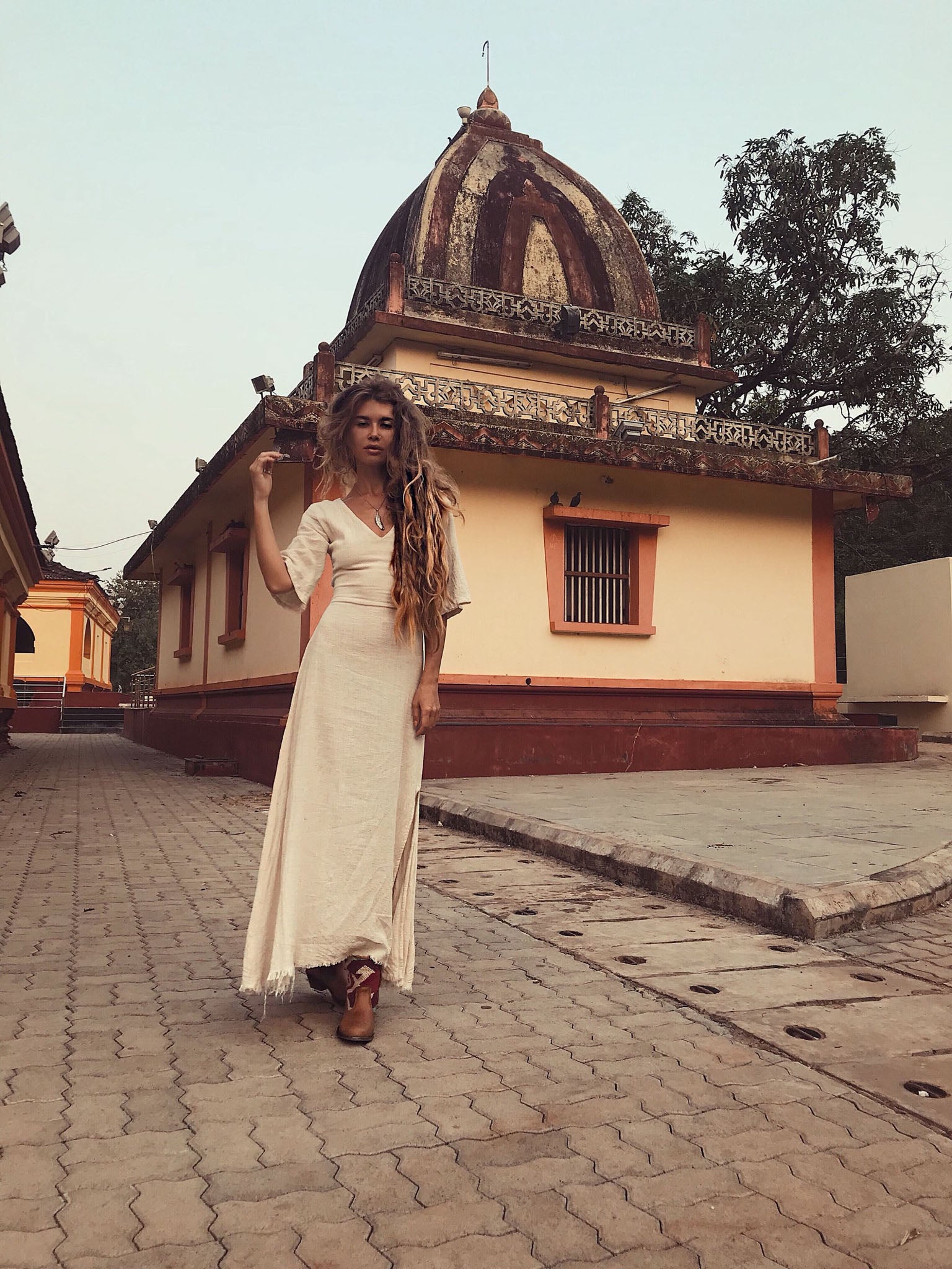 Boho Simple Wedding Dress "Cristal de Floresta" - AYA SW IDR