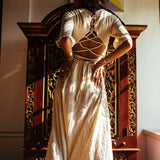 Boho Simple Wedding Dress "Cristal de Floresta" - AYA SW IDR