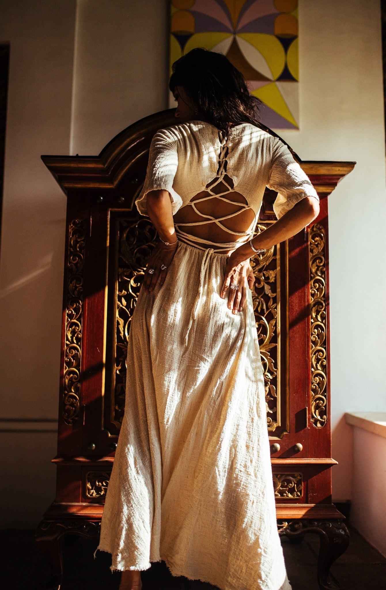 Boho Simple Wedding Dress "Cristal de Floresta" - AYA SW IDR