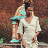Boho Simple Wedding Dress "Cristal de Floresta" - AYA SW IDR