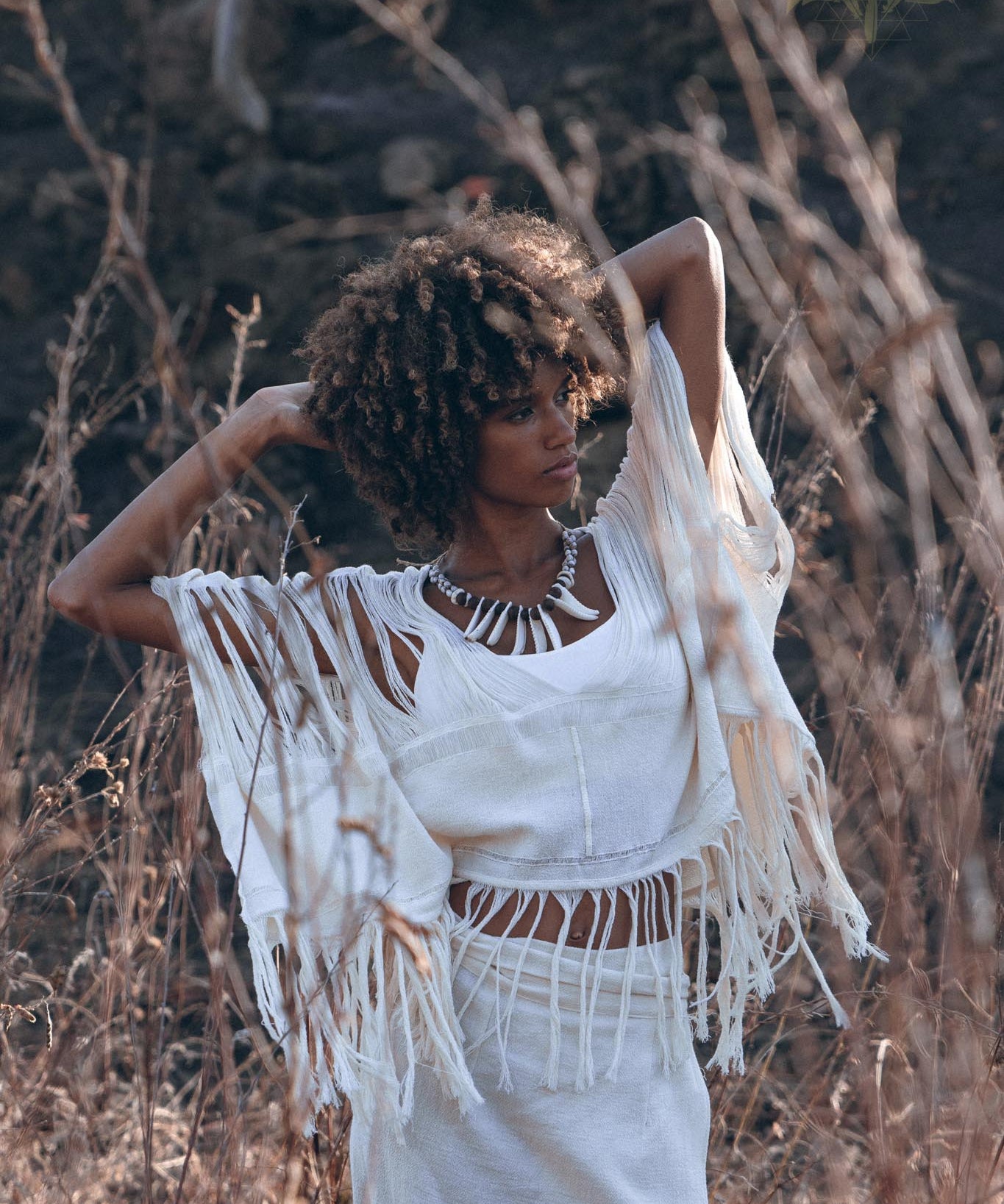 Boho Top • Bohemian Top • Boho Cover Up Women • Hand Loomed Cotton Blouse - AYA SW IDR