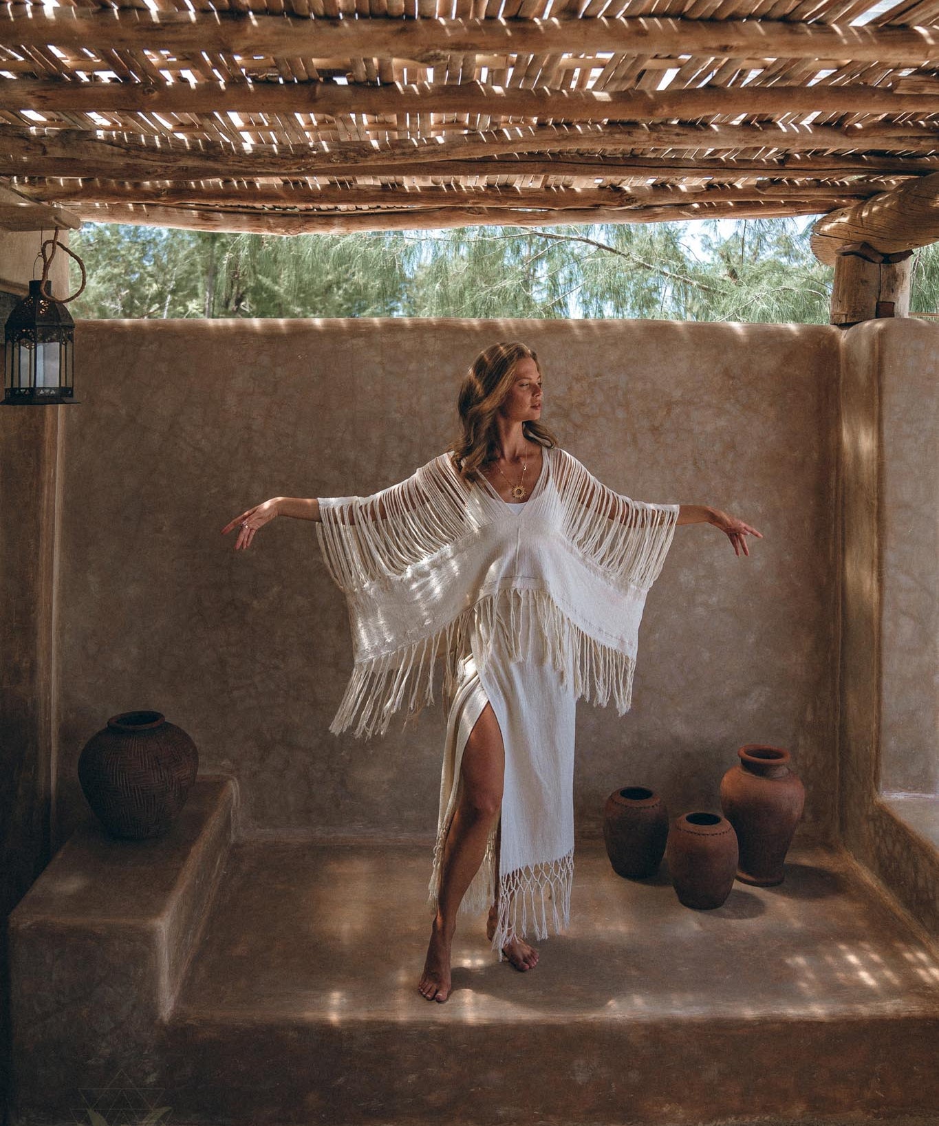 Boho Top • Bohemian Top • Boho Cover Up Women • Hand Loomed Cotton Blouse - AYA SW IDR