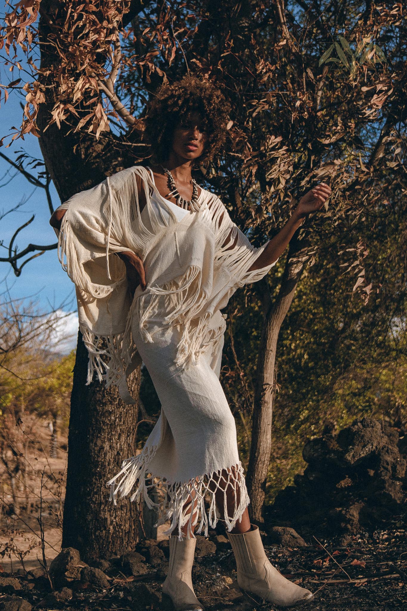 Boho Top • Bohemian Top • Boho Cover Up Women • Hand Loomed Cotton Blouse - AYA SW IDR