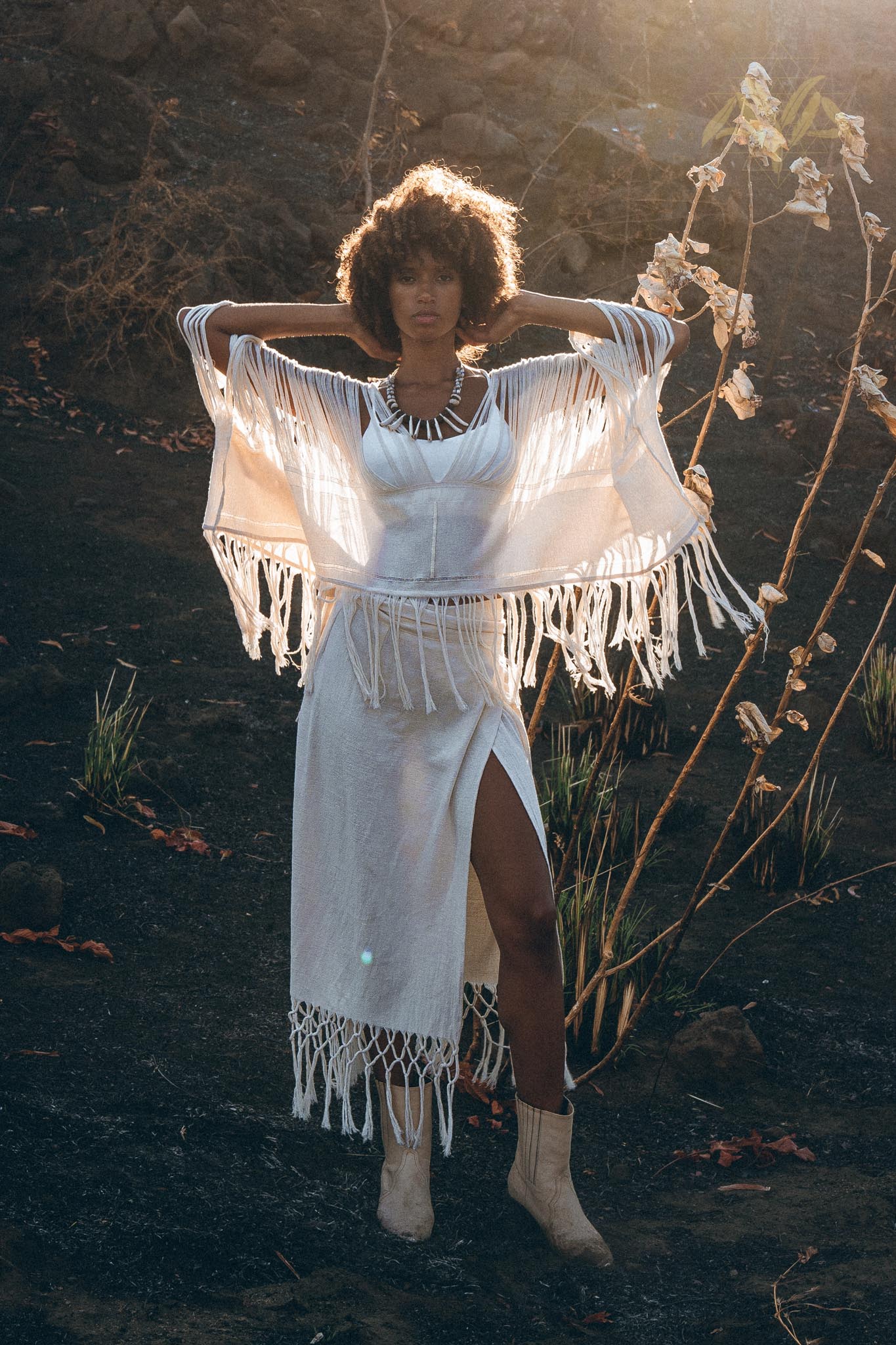 Boho Top • Bohemian Top • Boho Cover Up Women • Hand Loomed Cotton Blouse - AYA SW IDR